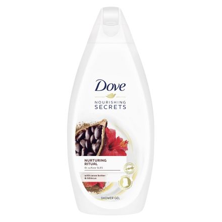 DOVE Душ гел какаово масло и хибискус,250 мл.