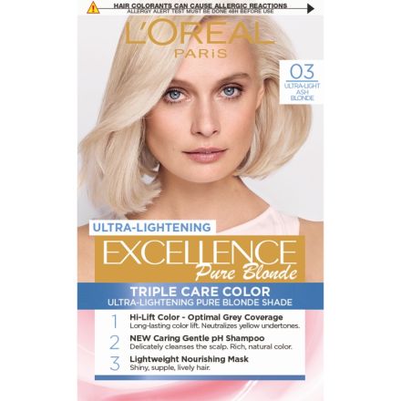 L'OREAL PARIS EXCELLENCE Боя за коса 3 Ultra-light ash blonde