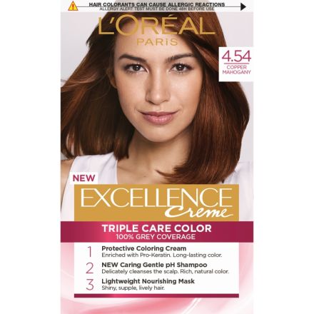 L'OREAL PARIS EXCELLENCE Боя за коса 4.54 Natural dark copper mahogany