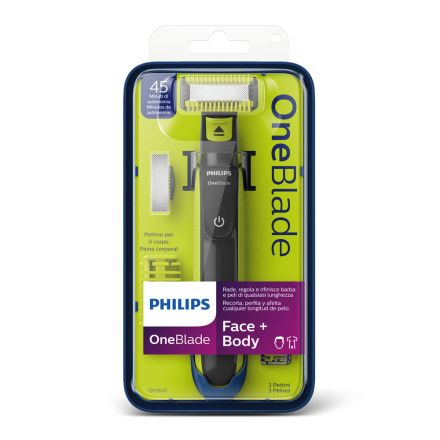 PHILIPS ONE BLADE Хибриден уред Face&Body QP 2620/20