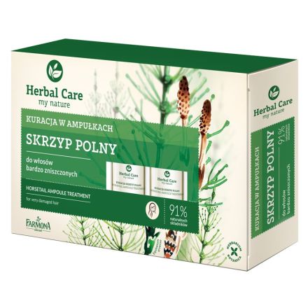 FARMONA HERBAL CARE Ампули за много увредена коса, 5 бр. x 5 мл.