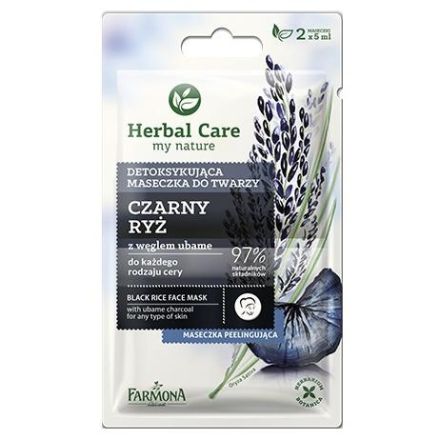 FARMONA HERBAL CARE Маска за лице BLACK RICE, 2x5 мл.