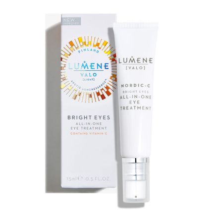 LUMENE VALO Околоочен крем за блясък с витамин С all in one