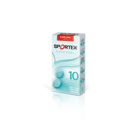 SPORTEX NANO FEEL Презервативи, 10 бр.
