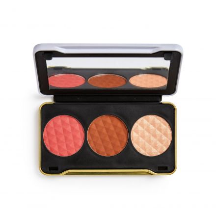 REVOLUTION X PATRICIA BRIGHT Палитра за лице You Are Gold Face Palette (Medium), 1бр.
