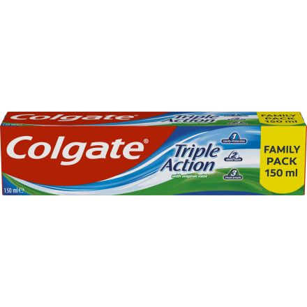COLGATE TRIPLE ACTION Паста за зъби, 150 мл