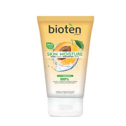 BIOTEN SKIN MOISTURE Скраб за лице за нормална и комбинирана кожа, 150 мл.
