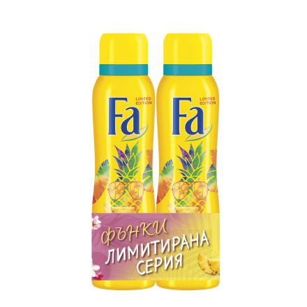 FA FUNKY FRUITS Дамски део спрей , 2Х150 мл.