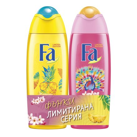 FA FUNKY FRUITS&FUNKY FEATHERS Душ гел, 2Х250 мл.