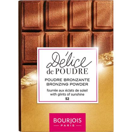 BOURJOIS DELICE DE POUDRE Бронзираща пудра №52, 1 бр.