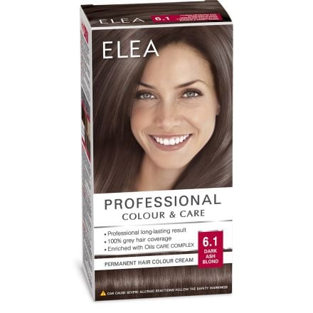 ELEA PROFESSIONAL Боя за коса 6/1 тъмно пепелно русо