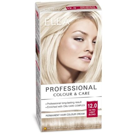ELEA PROFESSIONAL Боя за коса 12/0 ултро светло русо