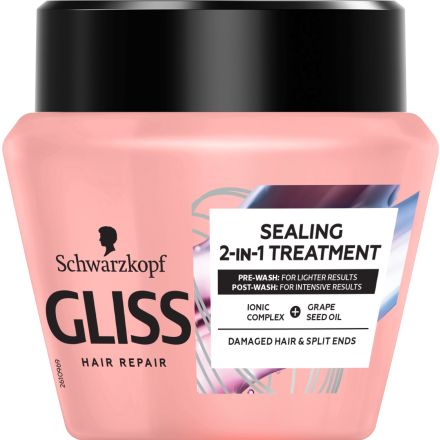 GLISS SEALING 2 IN 1 TREATMENT Маска за цъфтяща коса, 300мл.