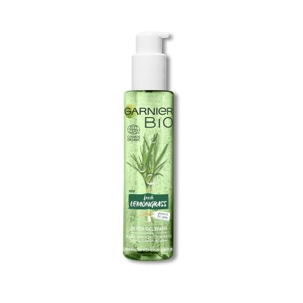 GARNIER BIO Измиващ гел Lemongrass, 150 мл.