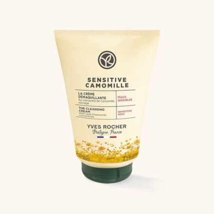 YVES ROCHER SENSITIVE CAMOMILLE Измиващ крем за чувствителна кожа, 125 мл