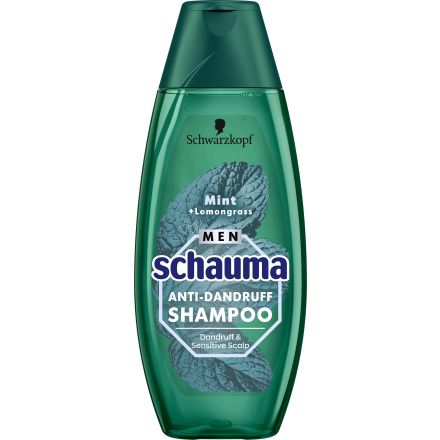 SCHAUMA MEN Мъжки шампоан против пърхот мента, 400мл