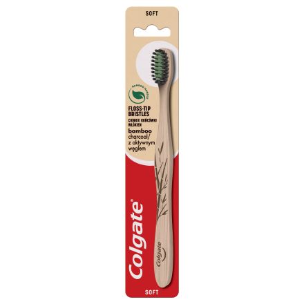COLGATE BAMBOO Charcoal soft четка за зъби,1 бр.