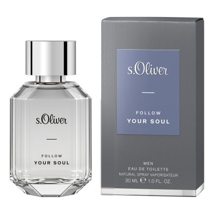 S.OLIVER FOLLOW YOUR SOUL Тоалетна вода за мъже, 30 мл