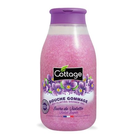 COTTAGE VIOLET SUGAR Ексфолиращ душ гел, 270мл.