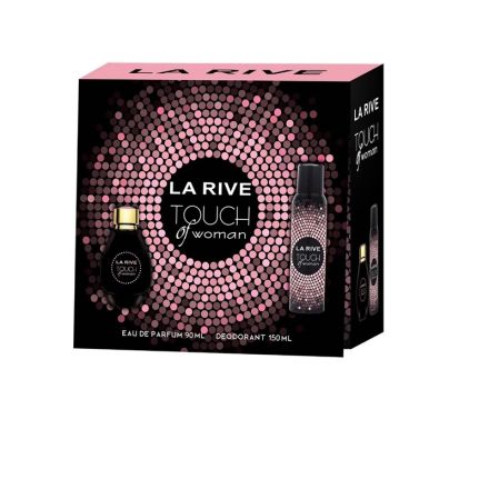 LA RIVE TOUCH OF WOMAN Подаръчен комплект парфюм 90 мл + дезодорант 150 мл 