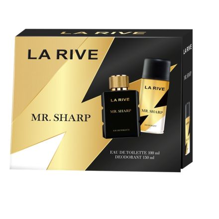 LA RIVE MR. SHARP Подаръчен комплект тоалетна вода 100 мл + дезодорант 150 мл 