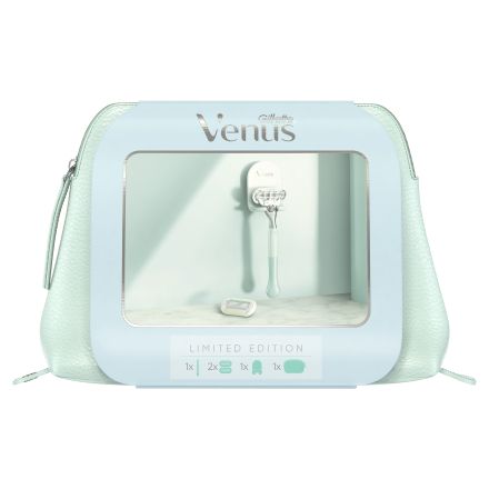 VENUS MODULAR Подаръчен комплект Самобръсначка + 1 резерва +поставка + несесер