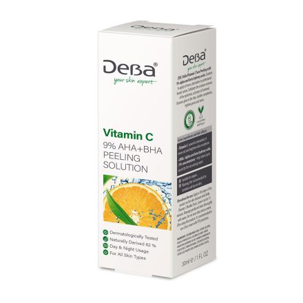 DeBа VITAMIN C Пилинг за лице, 30 мл