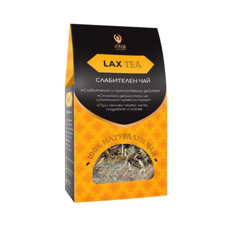 VITAL CONCEPT ЛАКС ТИЙ СЛАБИТЕЛЕН ЧАЙ х 100гр - Витал Концепт