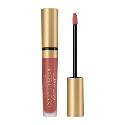 MAX FACTOR SOFT MATTE Течно червило №010 Muted Russet, 1 бр.,
