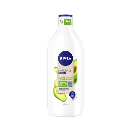 NIVEA NATURALLY GOOD Лосион за тяло авокадо, 350 мл.