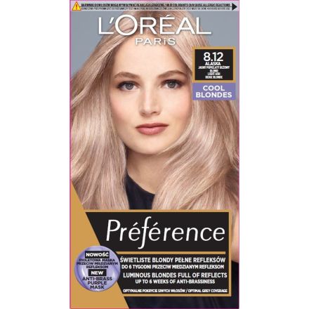 L'OREAL PARIS PREFERENCE Боя за коса 8.12