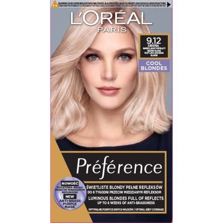 L'OREAL PARIS PREFERENCE Боя за коса 9.12