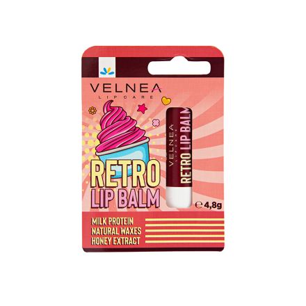 VELNEA RETRO Балсам за устни , 4.5 гр
