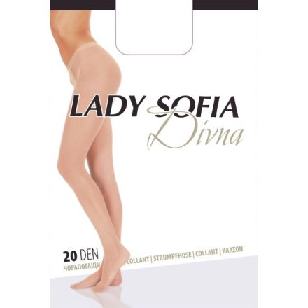 LADY SOFIA DIVNA Чорапогащи 20 DEN, с ограничител, р-р S, M, L