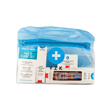 VZK Сет за грижа на лице-окол.крем,хидратиращ крем и мляко за грим