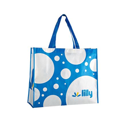 LILLY Чанта за многократнха употреба синя, 1бр