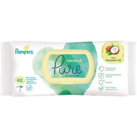 PAMPERS HARMONIE COCO Бебешки мокри кърпички, 42 бр