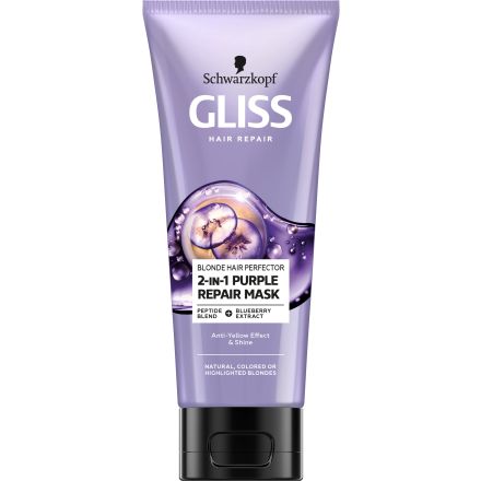 GLISS BLONDE PERFECTOR Маска за коса 2 в 1, 200 мл