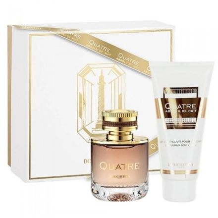 BOUCHERON К-Т QUATRE NUIT Комплект дамска парфюмна вода 50 мл + Лосион за тяло 100мл