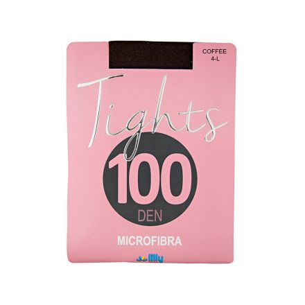LILLY ЧОРАПОГАЩИ 100 DEN КАФЕ Р-Р 4