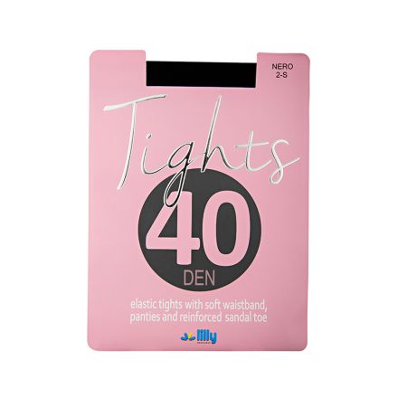 LILLY ЧОРАПОГАЩИ 40 DEN НЕРО Р-Р 2