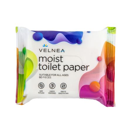 VELNEA Влажна тоалетна хартия, 60бр