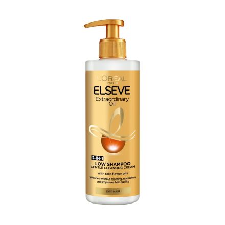 L'OREAL ELSEVE EXTRAORDINARY OIL 3IN1 Шампоан за суха коса, 400 мл.