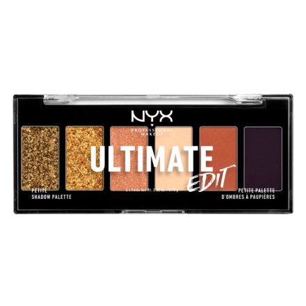 NYX PROFESSIONAL MAKEUP ULTIMATE SHADOW Палитра сенки за очи Utopia, 6 цвята