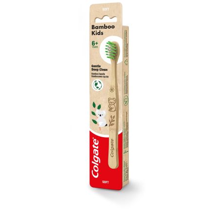 COLGATE BAMBOO KIDS Детска четка за зъби, 1бр.