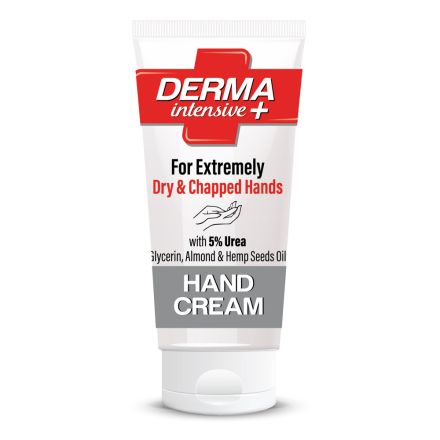 DERMA INTENSIVE+ Възстановяващ крем за ръце с 5% уреа, 75 мл