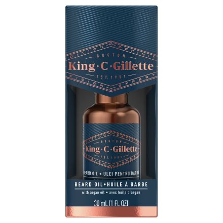 GILLETTE KING C Олио за брада, 30 мл