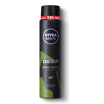 NIVEA MEN DEEP AMAZONIA XL Део спрей, 250 мл