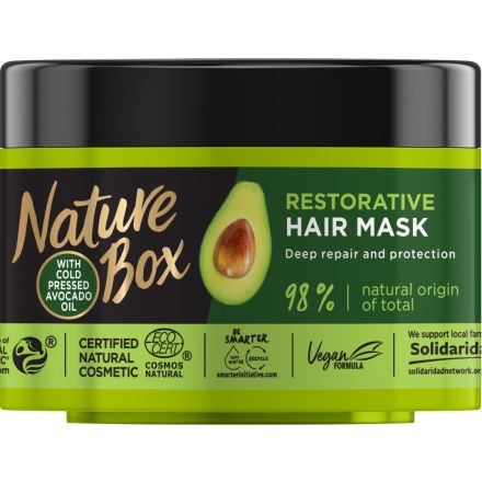 NATURE BOX Маска за коса авокадо, 200 мл.