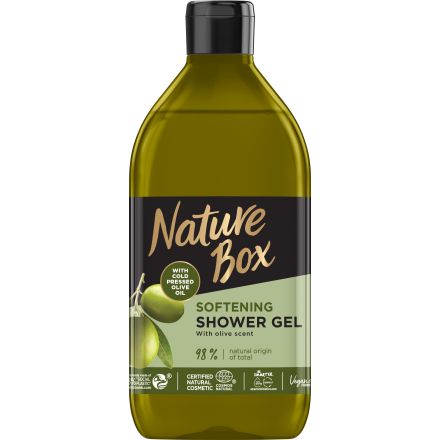 NATURE BOX Душ гел маслиново масло масло, 385мл.